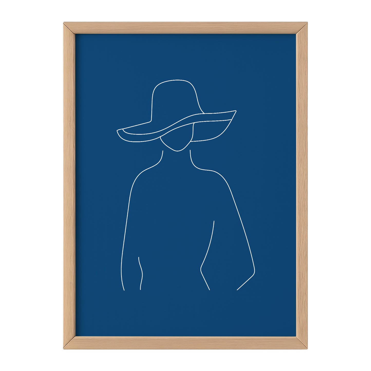 The Silhouette – Minimalist Fashion Line Art Print